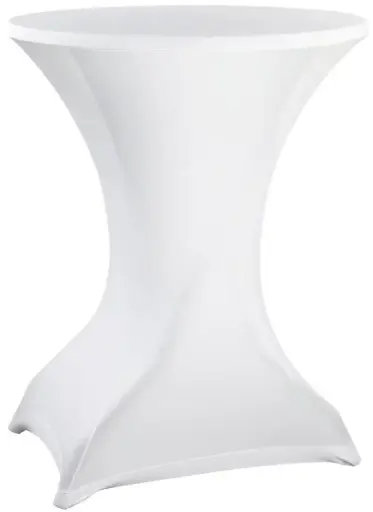  Housse mange-debout blanc D.85 x 110/115 cm