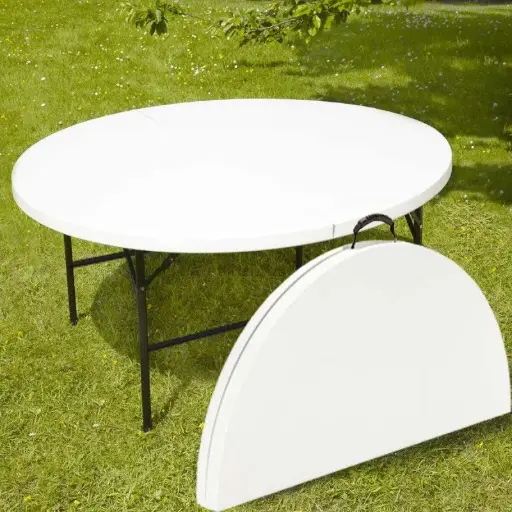 Table pliante ronde 10 places