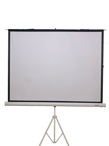 Écran de projection sur pied 